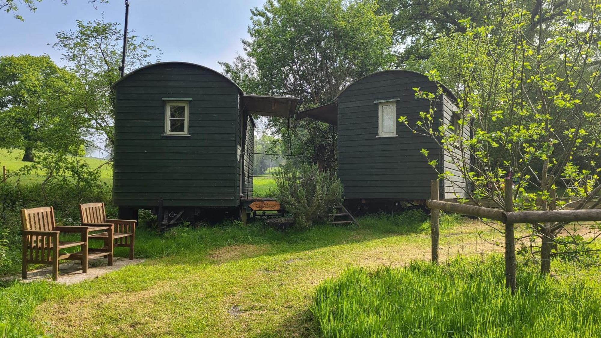 Penn Bergeyn Shepherd'S Huts Exeter Exteriör bild